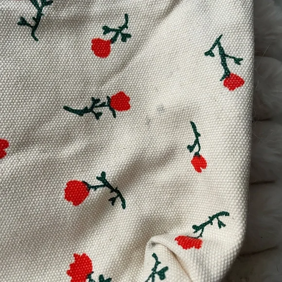 BAGGU horizontal zip duck bag painted wildflower - Picture 6 of 8